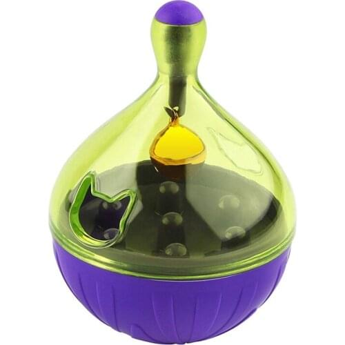 Cat Toys Interactive Cat Toy,Pet Cat Dog Feeder Food Dispenser Treat Ball Cat Toy,Interactive Pet Toys,Tumbler Iq Treat Ball,Fil