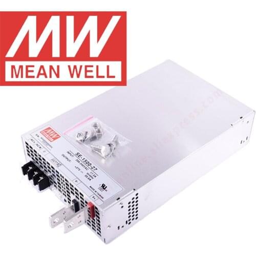 Original Mean Well SE-1500-5V/12V/15V/24V/27V/48V DC meanwell se series 1500W Single Output Switching Power Supply