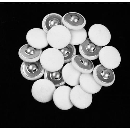 Fashion Windbreaker Coat Buttons Fabric Covered Sewing Buckles Chinese Styled Metal Shank Button Fasteners for Shirt Dress Suit