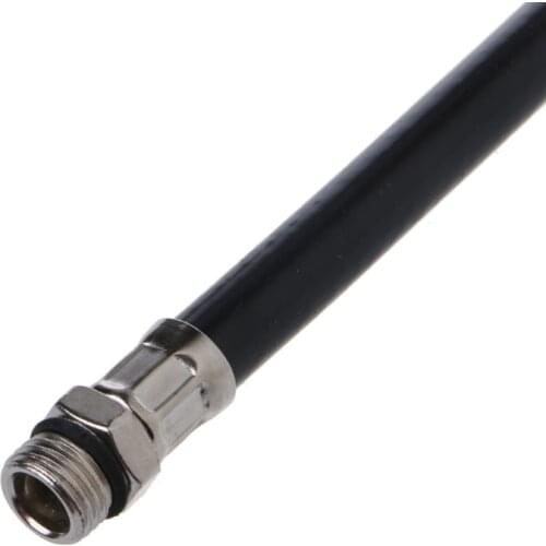 Motorcycle Bicycle Car Flexible Clip On Air Tyre Tire Chuck Inflator Hose Tool 964B