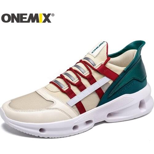 ONEMIX 2020 New Style Men Sneakers Male Running Shoes Vintage Casual Vulcanized Sneakers For Women Outdoor Sport Tennis Shoes