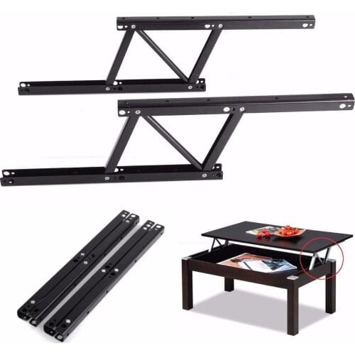 1Pair 38*16.5cm Lift Up Coffee Table Mechanism Table Furniture Hardware Fiftting Usage for Table Cabinet Desk Spring Hinges