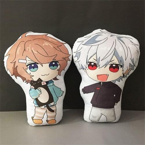 45cm nijisanji Pillow Plush Toys Cute Soft Stuffed Cartoon Anime Dolls For Kid Birthday Christmas Gift