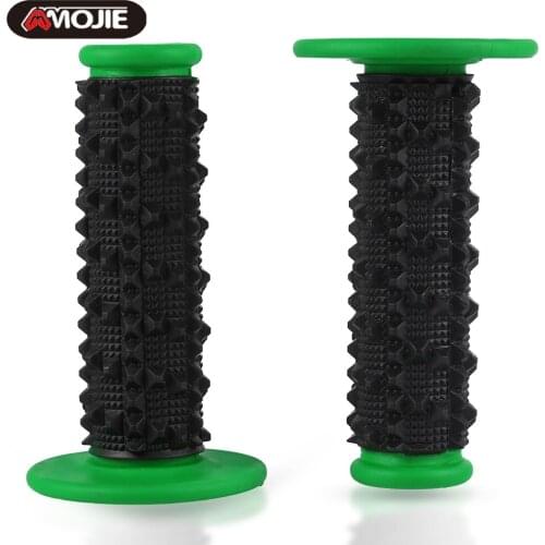 7/8" Motorcycle Handlebar Grip Handle Rubber FOR Kawasaki KDX125 KDX125SR KDX250 KDX250SR KFX450R KLE500 KLE650 KLX125 KLX150