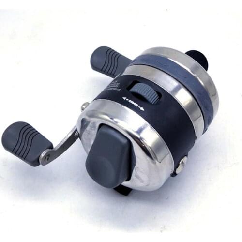 2021 New Fishing Wheel Outdoor Hunting Closed Spinning Fishing Wheel Tackle for Slingshot Shooting Dart Fishing Accessories