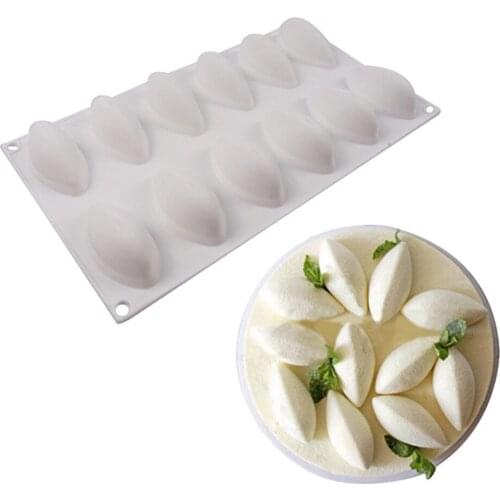 Silicone Mango Shape Mold Silicone Molds Baking Silicone Molds French Dessert Mold for Baking Mousse Cakes Pastry Cake Tools