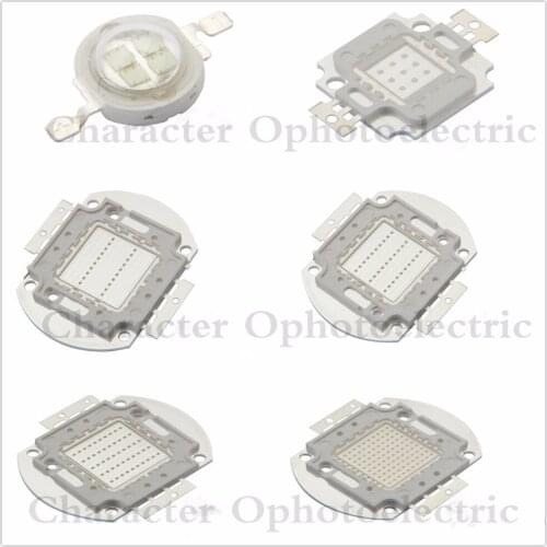 High Power Royal Blue LED Grow Chip 440nm 450nm 1W 3W 5W 10W 20W 30W 50W 100W COB LED Emitter Bulb for DIY LED Plant Grow Light