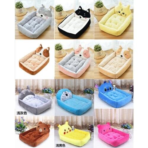 Thickening Warm Cat and Dog Blanket Soft Flannel Pet Pad Dog Bed in Winter Puppies Sleep Can Cover Towel Pad