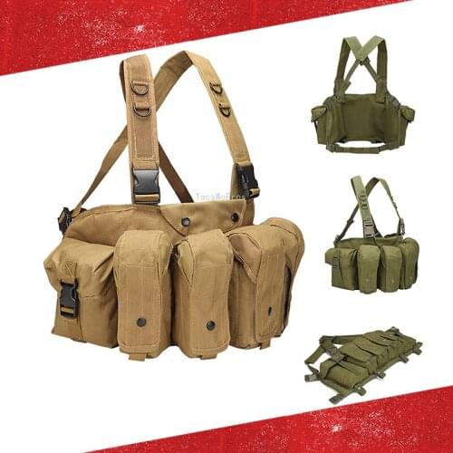 Military Molle Plate Vest with Pouch Tactical Hunting Shooting Airsoft Paintball Combat Vest Wargame Cs Army Training Vests