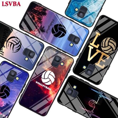 Volleyball Sports For Samsung Galaxy A750 A9 A8 A7 A6 A5 A3 Plus 2018 2017 2016 Super Bright Glossy Phone Case Cover