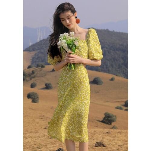 Желтые летние платья Wait Joan China At AliExpress