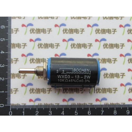 WXD3-13-2W 10K ohm multi-turn wirewound potentiometers / precision potentiometers