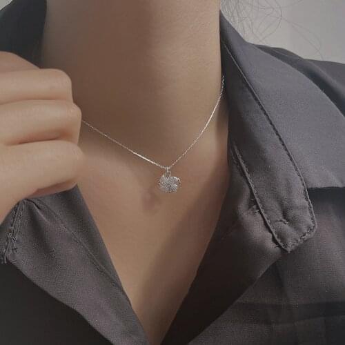 Women Jewelry Fashion Statement Windmill Pendant Necklace 2021 New Design Single One Layer Chain Necklace For Girl Fine Gifts