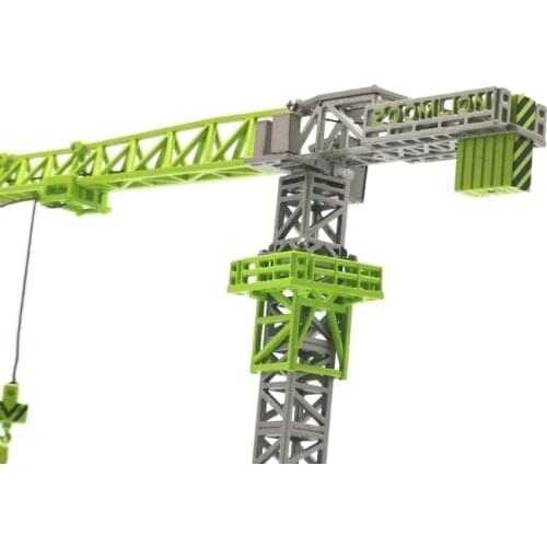 1/160 ZOOMLION ZT7020-12 FLAT-TOP TOWER CRANE Diecast Model Toy Collection