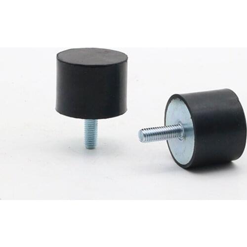 1pcs M10 M12 M16 rubber shock absorber screw bolt single head blind hole thread nail damping screws bolts column nails