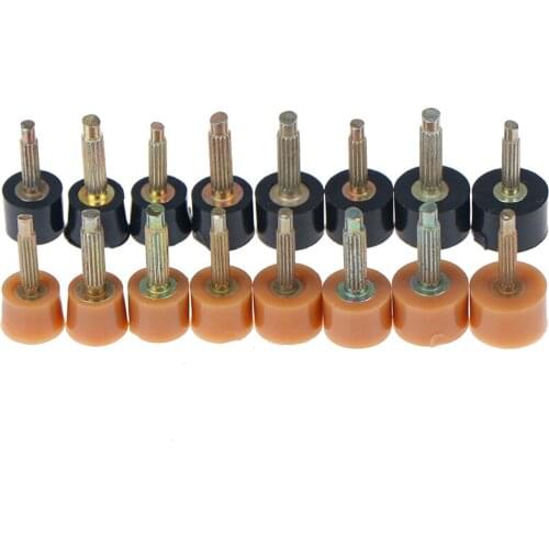 2020 Taps Dowel Lifts Replacement Shoe Repair Heel Stoppers Protect 2Colors 10Pcs=5Pairs Heel Repair Tips Pins Shoes Tips