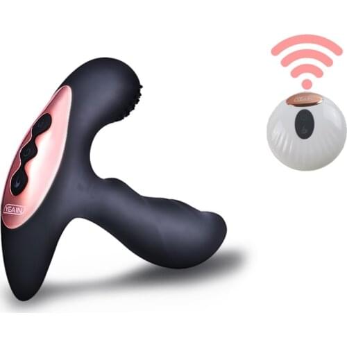 Yeain 10 Speeds Wireless Prostate Massager Vibrator for Men&Woman G Spot Vibrating Butt Plug Sex Toys for Men Heating Anal Toys