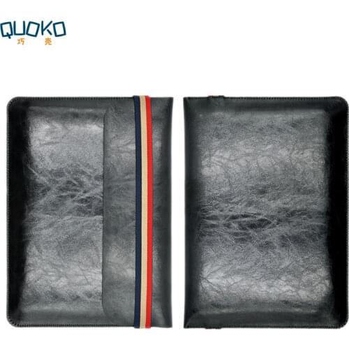 Laptop bag case Microfiber Leather Sleeve for HP Spectre X360 2017 & Envy X360 2018 13/15" Coloured elastic band Style sleeve