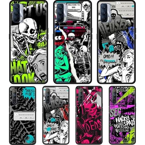 Watch Dogs 2 Dedsec Phone Case For Oppo Realme 8 Pro Case Realme GT XT X3 X2 Q3 5 6 6i 7 Pro C15 C21 Soft Cover shell