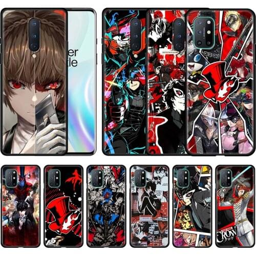 P5 P Persona 5 Game Case For OnePlus 8 Nord 5G 8T 7 9 Pro N10 N100 9R OnePlus Z Phone Cover Shell 7T 6T 6 Funda Capa