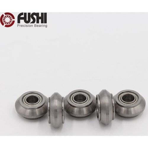 Computer Embroidery Machine Parts 6x17.6x8mm 6x18.3x8mm ( 10 Pcs ) Dishing Pulley Guide Bearings ( Double Bearings )