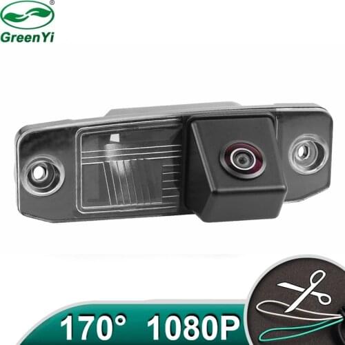 HD AHD 1080P 170 Deg Fisheye Lens Vehicle Reverse Backup Rear View Camera For Hyundai Kia Sorento Sportage Carens Ceed