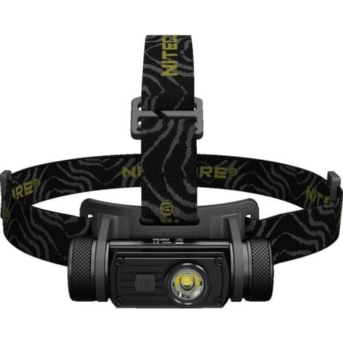 NITECORE HC60 Headlamp 1000Lm XM-L2 USB Rechargeable LED Headlight Waterproof Flashlight Includes 3400mAh 18650 Battery