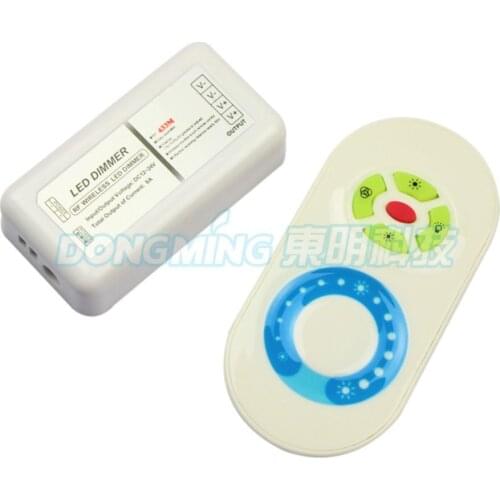 New HOT DC12V-24V 433M Touch Single Color LED controller Dimmer Adopt The Wireless Remote Control, rf remote dimmer high quality