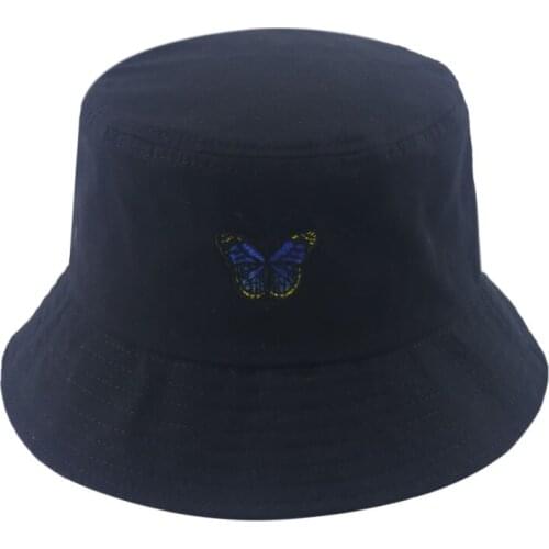 Summer Bucket Hat For Men Women Fashion Polyester Femme Caps Boys Foldable Sun Beach Fisherman Hat Korean Print Bucket Hat