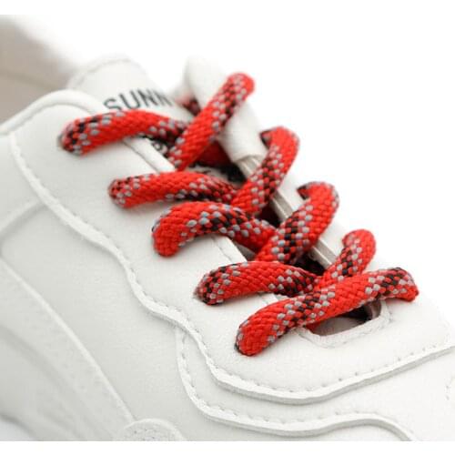 Weiou 6mm New Shoelaces Round Drawstring Waist Sweater Hat Rope Polyester Fashion Grey Red Black Shoe Laces Sneaker Shoestring