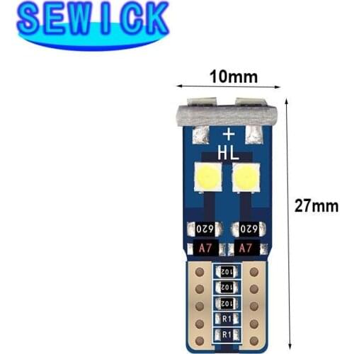 500pcs T10 LED W5W LED 3030SMD 6SMD 194 168 Car Interior Reading Dome Light Marker Lamp Auto Wedge Parking Bulbs t10 led