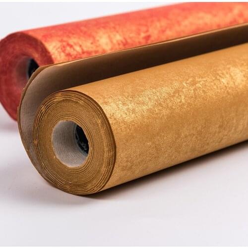 Batik Xuan Paper Papier Golden Foils Xuan Paper Chinese Calligraphy Competition Special Rice Paper 5pcs Colorful Jin Li Jian