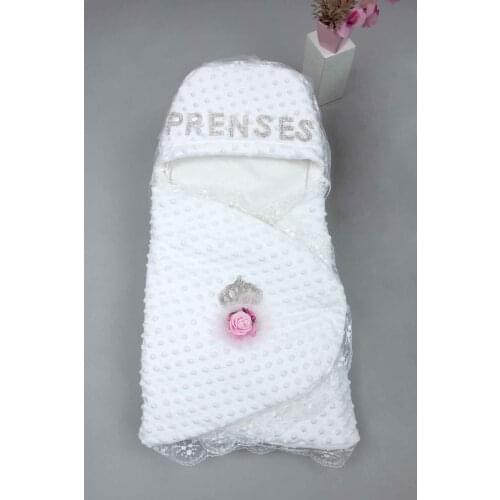 White-Pink Girl Boy Baby Swaddle Newborn Male Babies Blanket Clothing Boys Girls Cotton Fabric Soft Baby Bedding Of Sids model