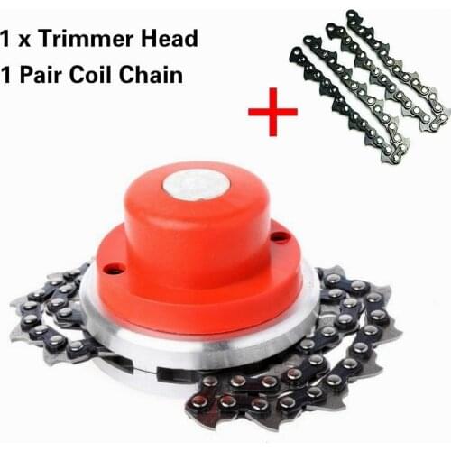 New Model Chain link Trimmer Head,Nylon Cutter for Brush Cutter Grass Trimmer ,replacement parts