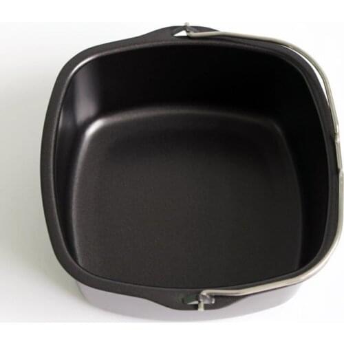 Square Non Stick Cake Mold Baking Tray Pan Roasting Basket Bakeware Air Fryer
