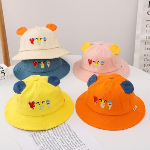 New childrens winter hat, cotton spring and autumn warm hat, comfortable outdoor hat accessories, thick hat 52cm