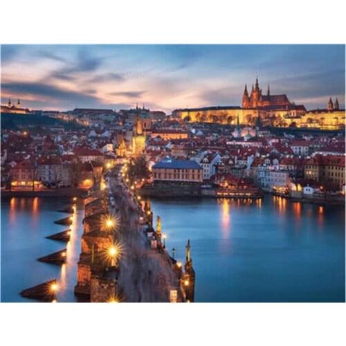 5D Full Square Diamond Painting Venice City Landscape Embroidery Cross Stitch Scenery Mosaic Modern Home Decoration