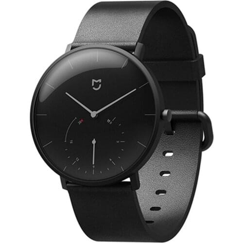 For Xiaomi Mijia Quartz Strap Genuine Leather Watch Bracelet Strap Wristband for Mijia Quartz Watch Band with Metal Buckle Belt