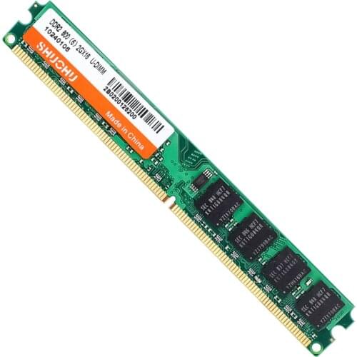 SHUOHU RAM DDR2 2GB 800MHZ 667MHZ 4GB 2pcs*2G PC2-6400 5300 CL6 4GB memory RAM SO-DIMM Lifetime warranty