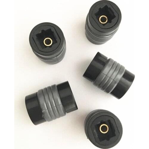 10pcs/lot Toslink Extension Coupler Adapter Digital Optical Audio Female to Female Cable Connector Socket