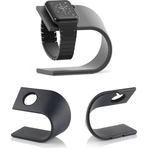 High quality U Type Aluminum Alloy Bracket Display Dock Charging Stand Watch Holder For Apple Watch free shipping