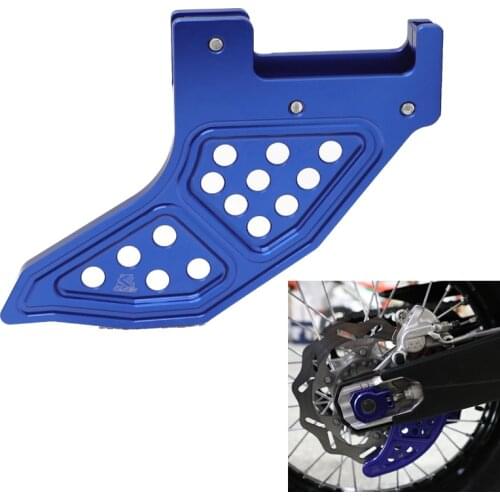 Rear Brake Disc Guard Protector for Husqvarna TE TC FE FC 125 250 300 350 450 2020 Magura Caliper Protector Dirt Bike Parts Blue