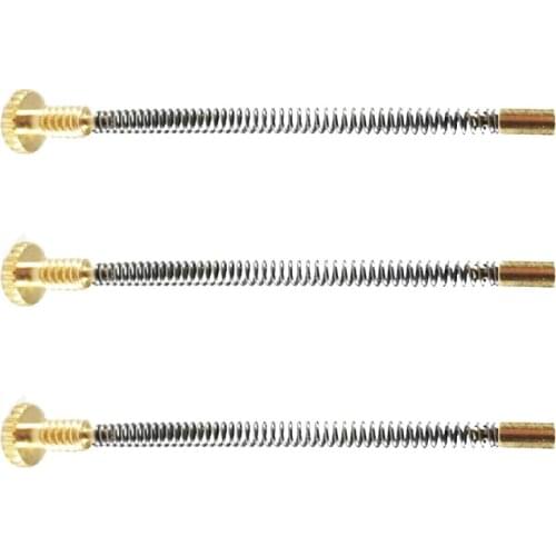 3pcs Kerosene Lighter Replacement Repair Part Flint Screw Spring Fit For Zippo Petrol Lighter Base Plate Accessories Gadgets