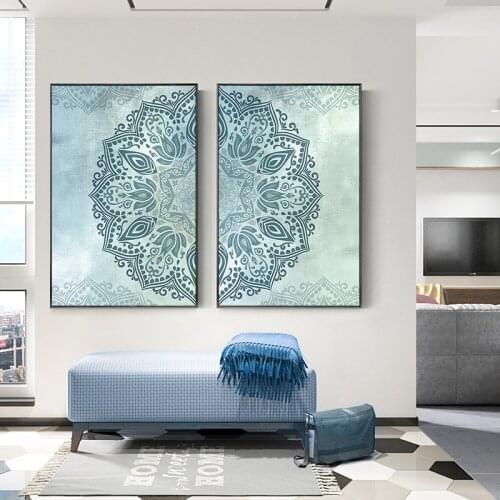 Nordic Abstract Creative Circular Pattern Picture Home Decoration Canvas Painting Art Living Room Bedroom Study Decor Poster