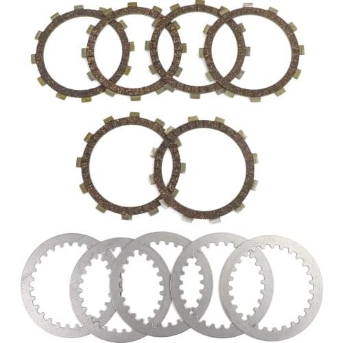 Areyourshop fit for Yamaha SR250 G/H/TH TT250 XT250 G/H Clutch Kit Steel & Friction Plates 360-16325-00 5 1.2 Motorcycle Parts