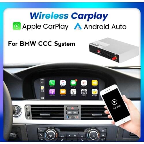 Wireless Apple Carplay For BMW X5 E70 E90 E91 E92 E93 E60 E61 E62 E63 E81 E87 E88 CCC Android Auto Mirroring BT Car Accessories