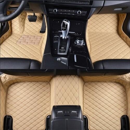 Car Floor Mats Front & Rear Floor Mats Car Accessories Car Styling For Toyota Prado FJ120 2003-2009