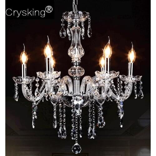 Crysking Chrome Chandeliers