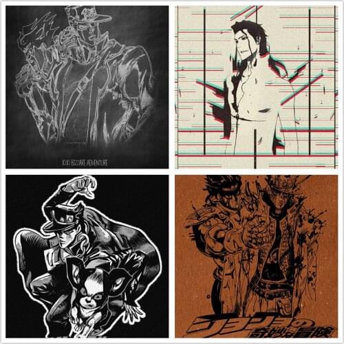 Canvas Poster HD Printed Painting JoJos Bizarre Adventure Japan Anime Pictures Modular For Living Room Home Decoration Wall Art