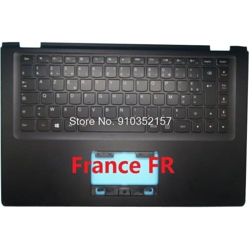 PalmRest&keyboard For Lenovo Yoga 2 13 Brazil BR UK Hebrew HB Hungary HU France FR Upper Case Backlit 90205142 90205150 90205152